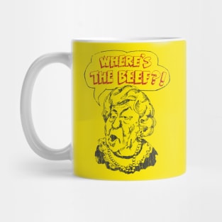 Where's The Beef 1984 Mug